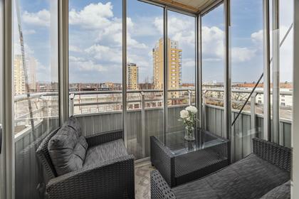 Balkong eller utsiktsbild