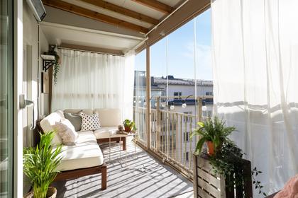 Balkong eller utsiktsbild