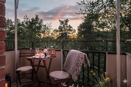 Balkong eller utsiktsbild