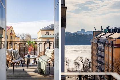 Balkong eller utsiktsbild