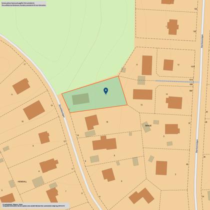 Illustrerad karta över fastigheten eller området