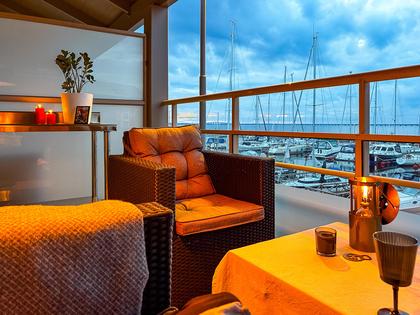 Balkong eller utsiktsbild