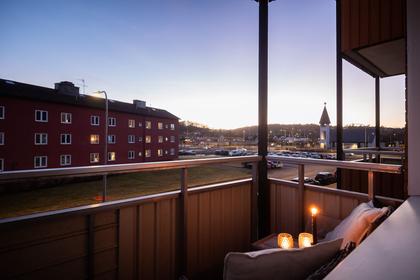 Balkong eller utsiktsbild