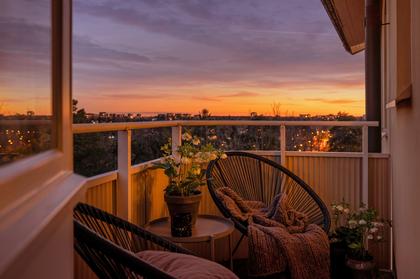 Balkong eller utsiktsbild