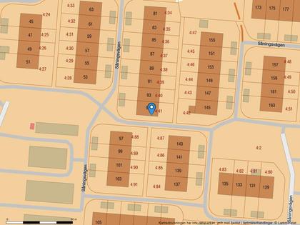 Illustrerad karta över fastigheten eller området