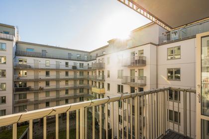 Balkong eller utsiktsbild