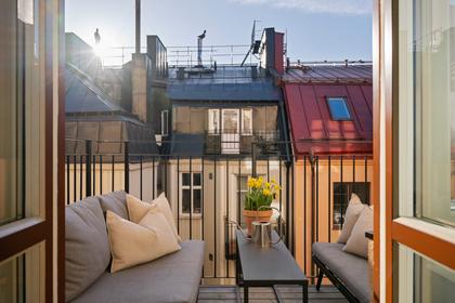 Balkong eller utsiktsbild