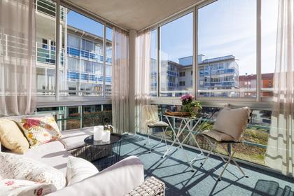 Balkong eller utsiktsbild