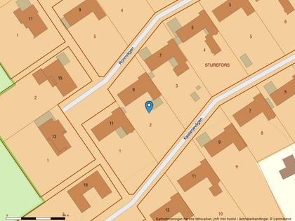 Illustrerad karta över fastigheten eller området