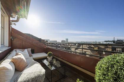 Balkong eller utsiktsbild