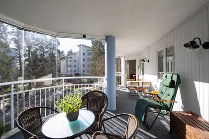 Balkong eller utsiktsbild