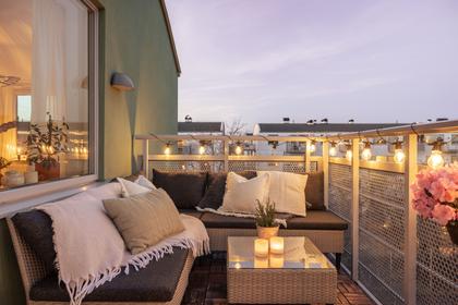 Balkong eller utsiktsbild