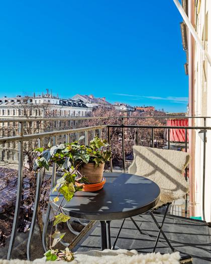 Balkong eller utsiktsbild