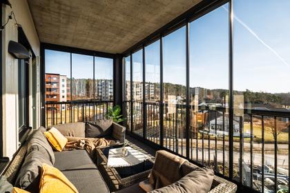 Balkong eller utsiktsbild