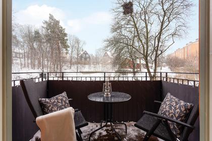 Balkong eller utsiktsbild