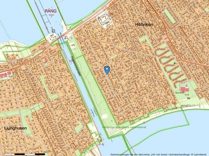 Illustrerad karta över fastigheten eller området