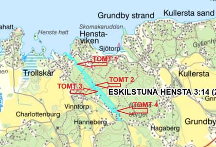 Illustrerad karta över fastigheten eller området