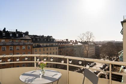 Balkong eller utsiktsbild