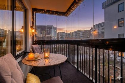 Balkong eller utsiktsbild