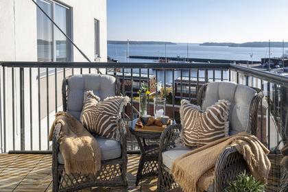 Balkong eller utsiktsbild