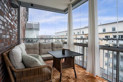 Balkong eller utsiktsbild