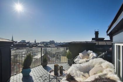 Balkong eller utsiktsbild