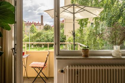 Balkong eller utsiktsbild