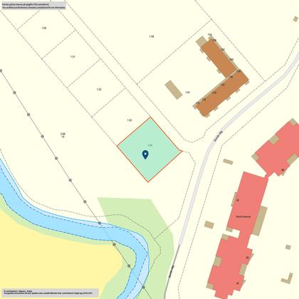 Illustrerad karta över fastigheten eller området