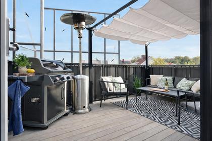 Balkong eller utsiktsbild