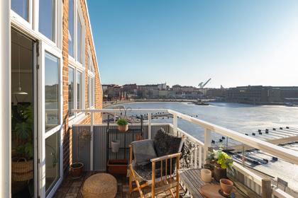 Balkong eller utsiktsbild