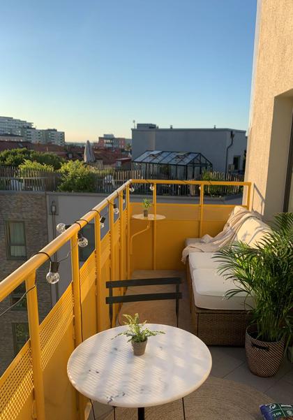 Balkong eller utsiktsbild