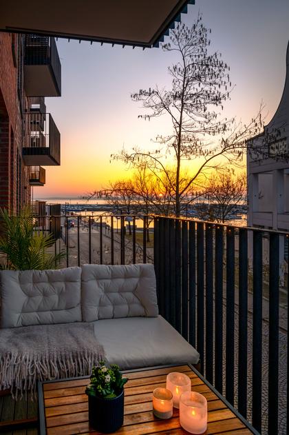 Balkong eller utsiktsbild