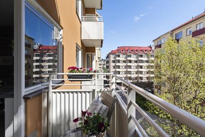 Balkong eller utsiktsbild