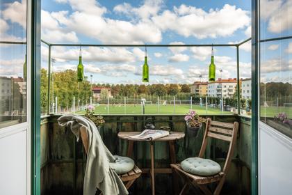 Balkong eller utsiktsbild