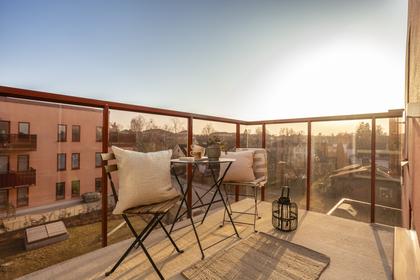 Balkong eller utsiktsbild