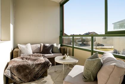 Balkong eller utsiktsbild