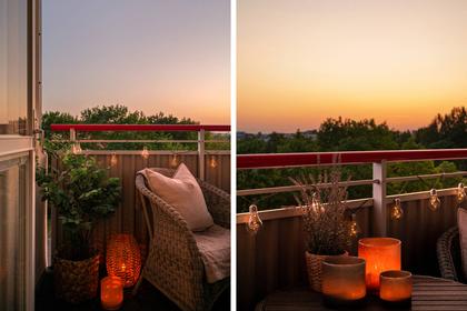 Balkong eller utsiktsbild