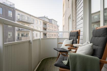 Balkong eller utsiktsbild