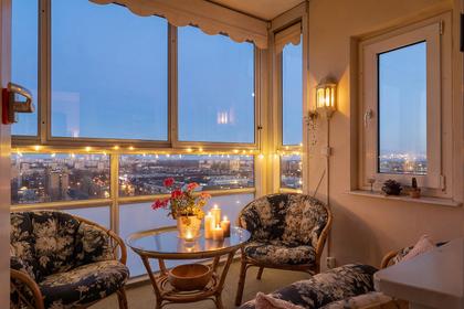 Balkong eller utsiktsbild