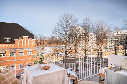 Balkong eller utsiktsbild