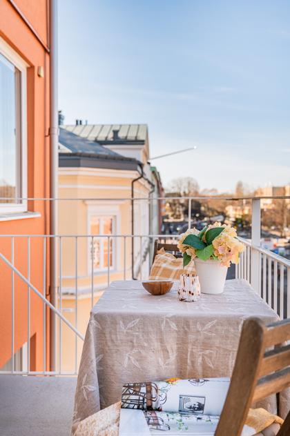 Balkong eller utsiktsbild