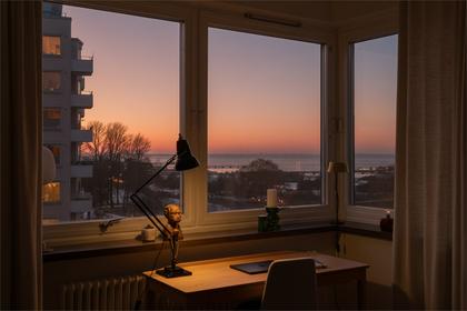 Balkong eller utsiktsbild