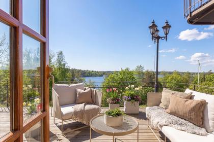 Balkong eller utsiktsbild