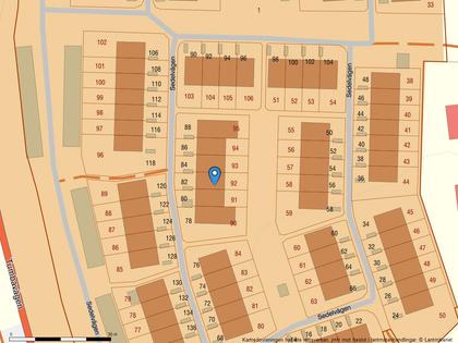 Illustrerad karta över fastigheten eller området