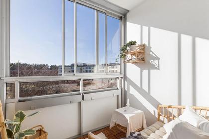 Balkong eller utsiktsbild