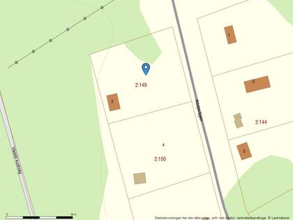 Illustrerad karta över fastigheten eller området