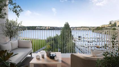 Balkong eller utsiktsbild