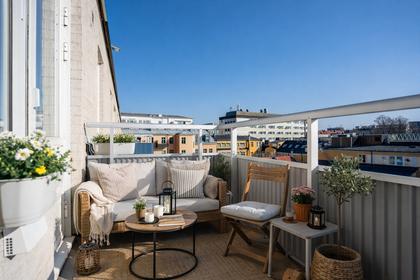 Balkong eller utsiktsbild