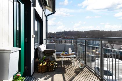 Balkong eller utsiktsbild