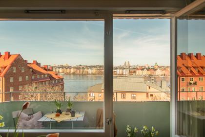 Balkong eller utsiktsbild